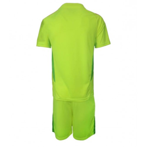 México Portero Segunda Equipación Niños Copa America 2024 Manga Corta (+ Pantalones cortos)